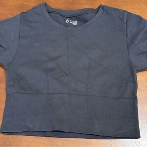 Aerie Black Short Sleeve Tee